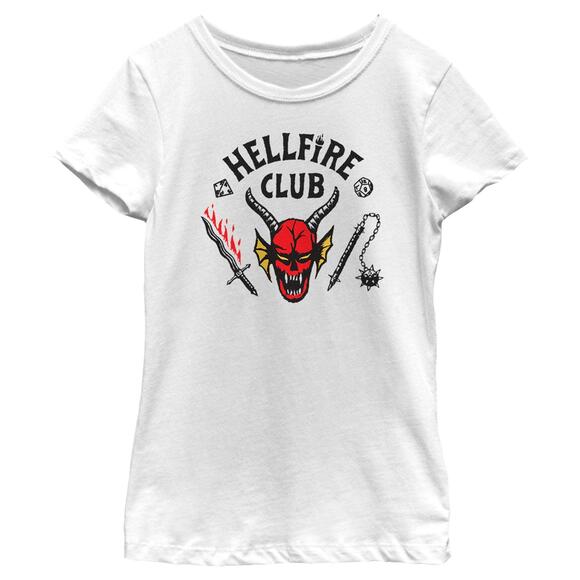 Other - Girls Stranger Things Welcome To The Hellfire Club Tshirt